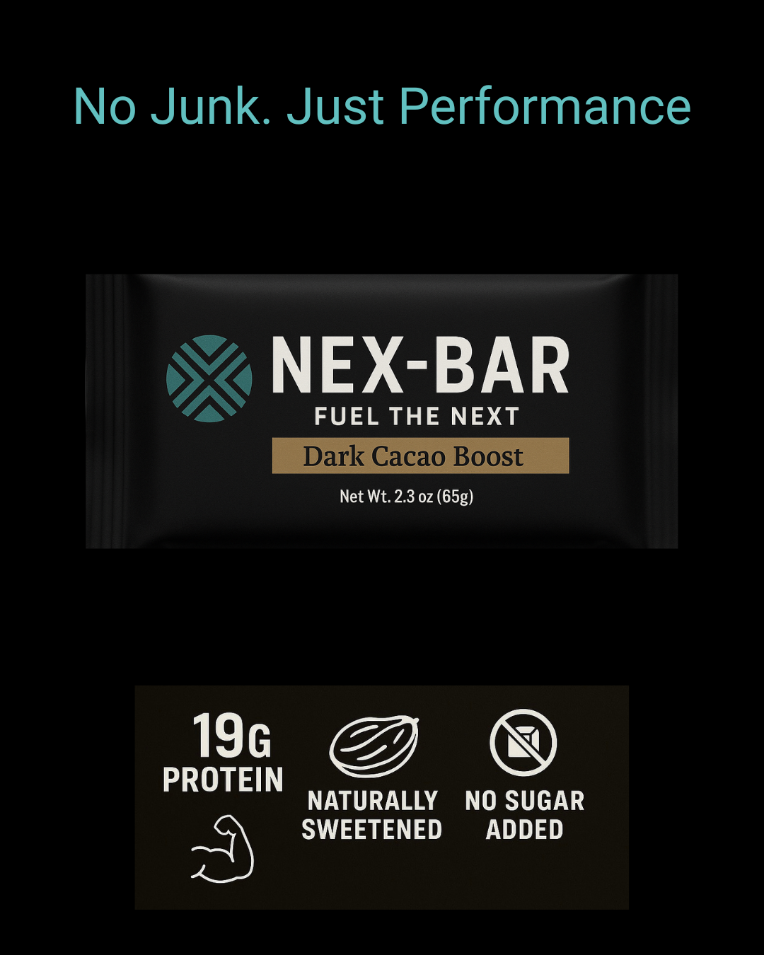 Dark Cacao Boost Protein Bars - 8 Pack