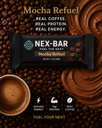 Mocha Refuel Protein Bars - 8 Pack
